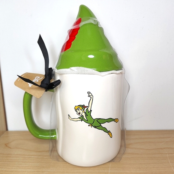 🆕️ Rae Dunn Peter Pan Double Sided Topper Mug - Picture 1 of 2